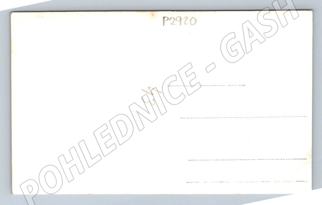 Pohlednice žena s kočárkem venku 1943 (P2920)