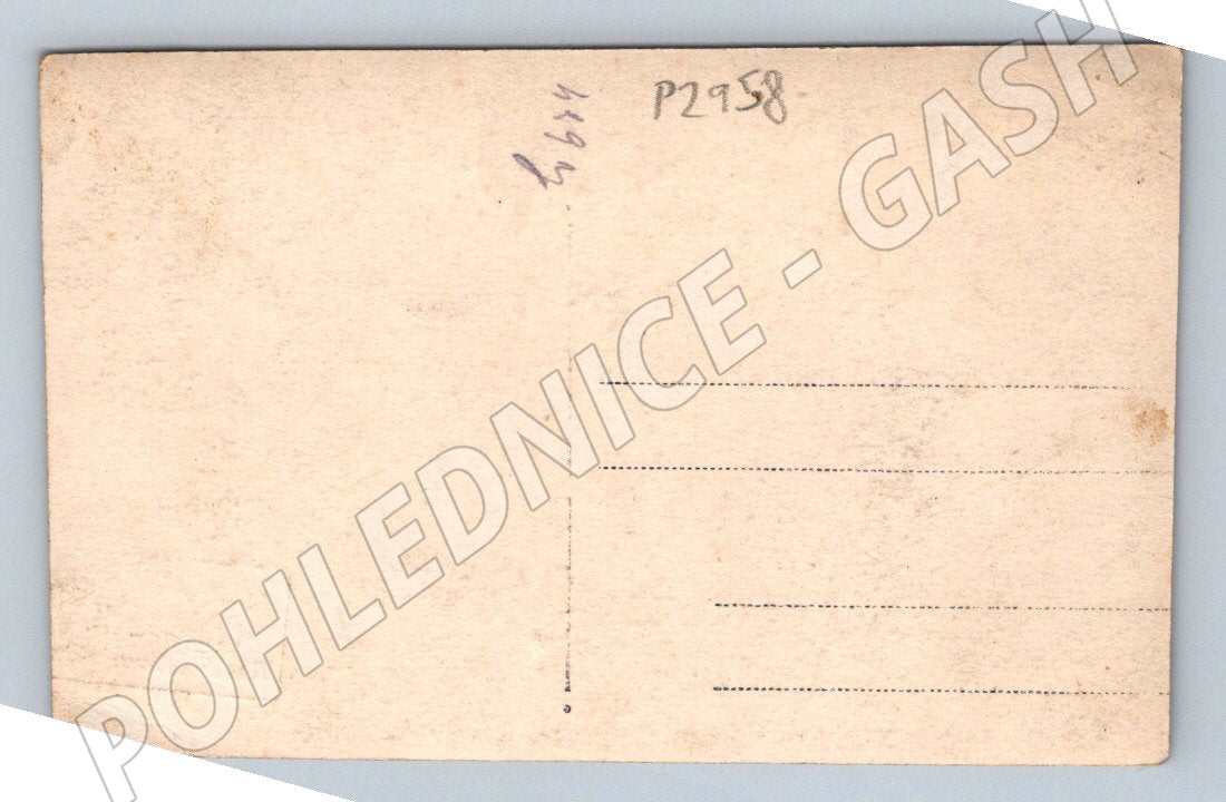 Pohlednice portrét ženy a muže (P2958)