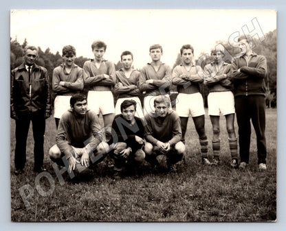 Stará fotografie skupina sportovců fotbalistů (P2962)