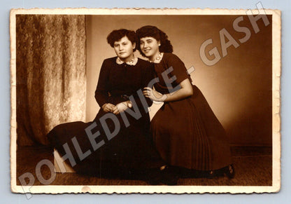 Stará fotografie Ivanovice n H. dvě ženy (P2966)