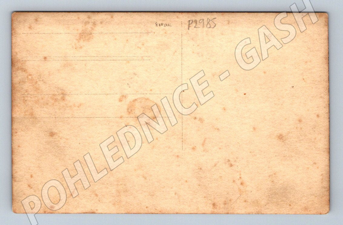 Pohlednice školní třída s učiteli Uličk 1928-1929 (P2985)