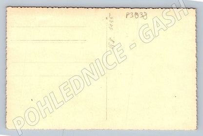 Pohlednice muž s dýmkou 1935 (P3038)