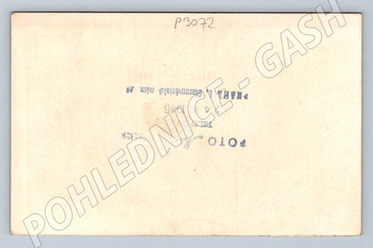 Stará fotografie Praha interiér kostela oltář 1946 (P3072)