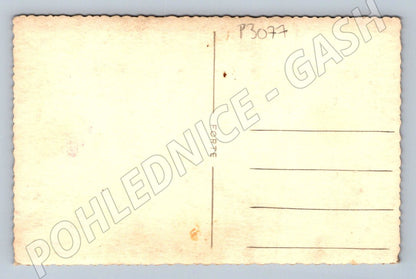Pohlednice dva muži portrét (P3077)