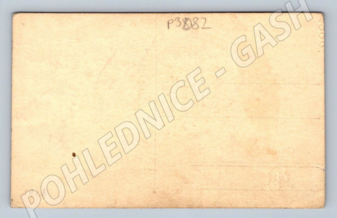 Pohlednice žena v klobouku 1928 (P3082)