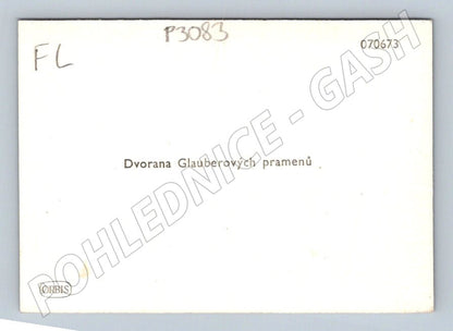 Pohlednice Dvorana Glauberových pramenů (P3083)