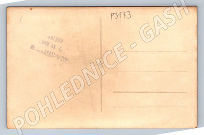 Pohlednice Praha tři ženy s květinami 1943 (P3173)