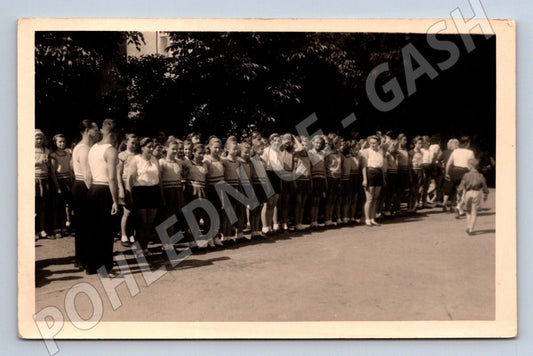 Pohlednice Skupina cvičenců 1947 (P3180)