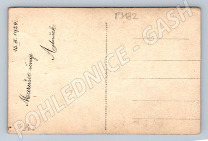 Pohlednice portrét muže 1924 (P3182)