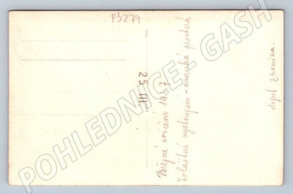 Pohlednice Veřejné cvičení americká prostná 1947 (P3279)