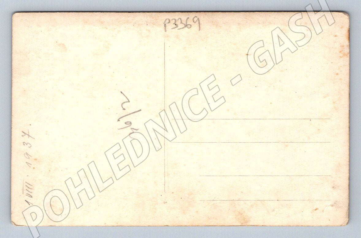 Pohlednice ženy v krojích 1934 (P3369)