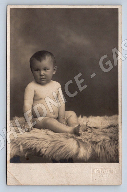 Pohlednice Portrét nahé miminko (P3382)