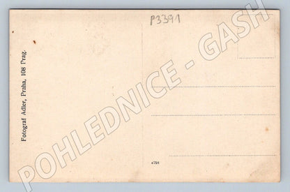 Pohlednice Praha ateliér Adler dívčí portrét (P3391)