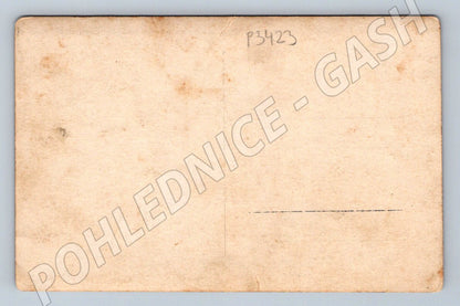 Stará fotografie skupina žen a dívek v uniformách (P3423)