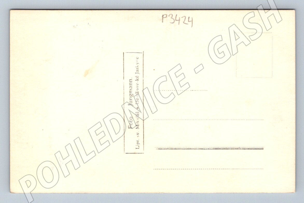Pohlednice Slovensko Demänovské jaskyne skupina 1936 (P3424)