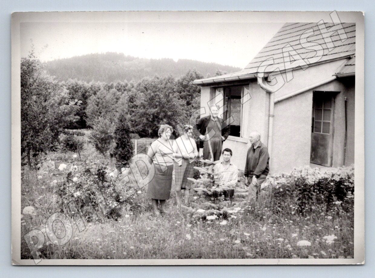 Stará fotografie Ujezd u plónice rodinná skupina (P3430)
