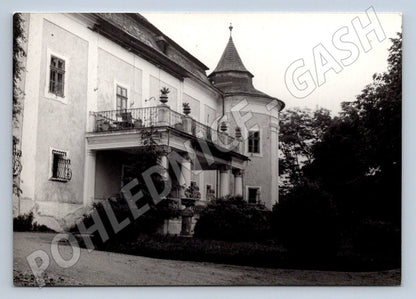Stará fotografie Ožďany zámek 1934 (P3436)