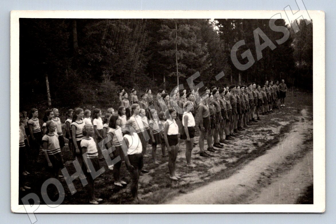 Pohlednice tábor SOKOL mládež 1948 (P3444)