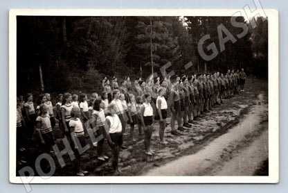 Pohlednice tábor SOKOL mládež 1948 (P3444)