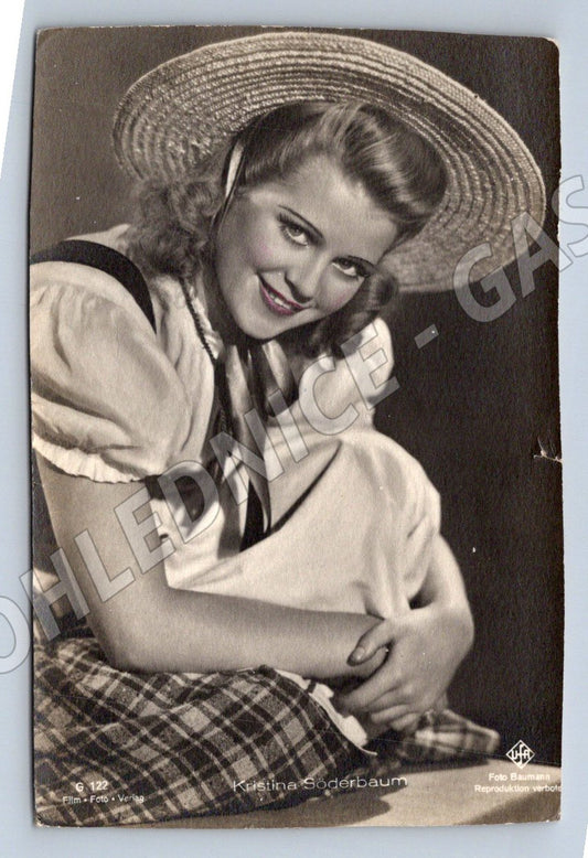 Pohlednice Německo Kristina Söderbaum herečka (P3471)
