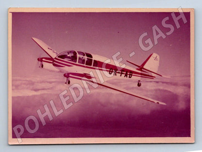 Stará fotografie letoun OK-FAB za letu (P3477)
