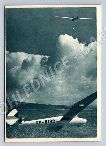 Pohlednice Československo Plachtění větroně OK-8192 (P3478)