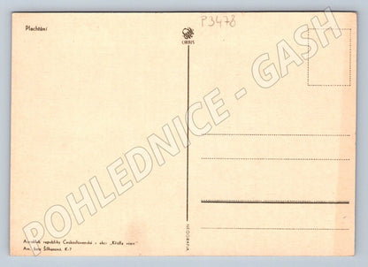 Pohlednice Československo Plachtění větroně OK-8192 (P3478)