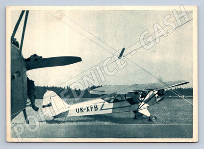 Pohlednice Československo letadlo Piper Cup (P3479)