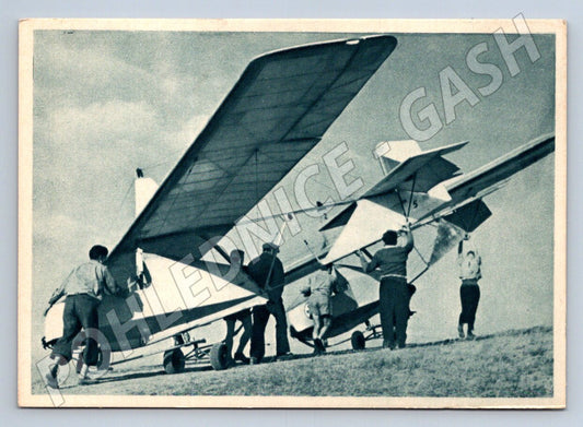 Pohlednice transport kluzáků Aeroklub Československé (P3482)
