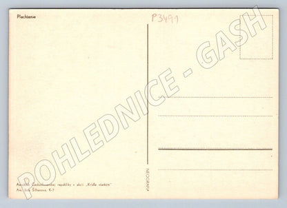 Pohlednice plachtařství kluzák letadlo OK-8192 (P3491)