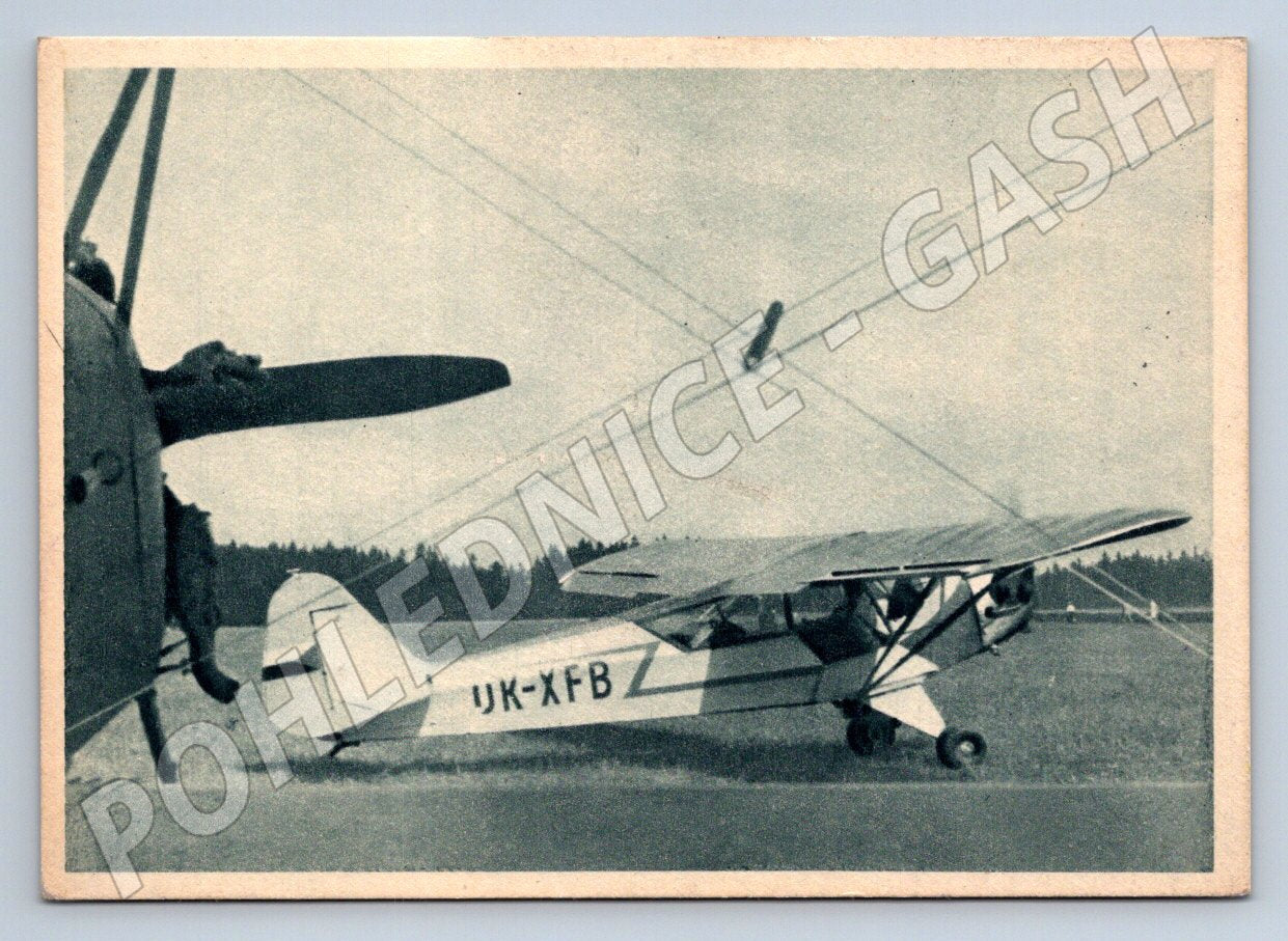 Pohlednice letadlo Piper Cub OK-XFB (P3492)