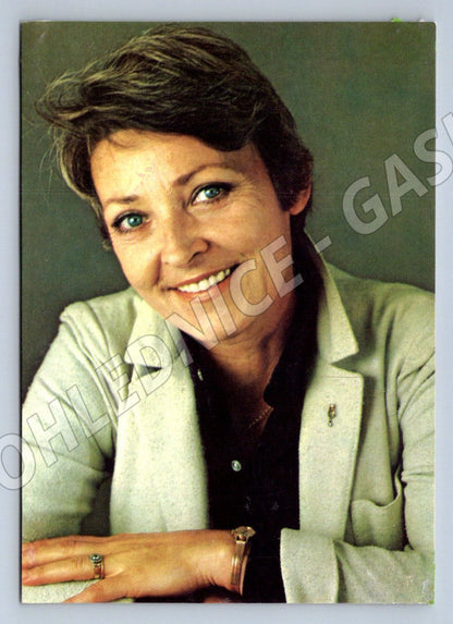 Pohlednice Jana Štěpánková herečka (P3495)