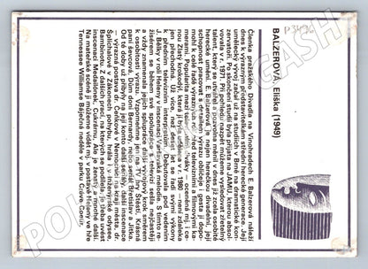 Pohlednice Eliška Balzerová herečka (P3496)