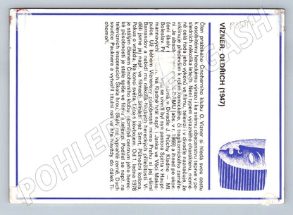 Pohlednice Oldřich Vízner herec (P3497)