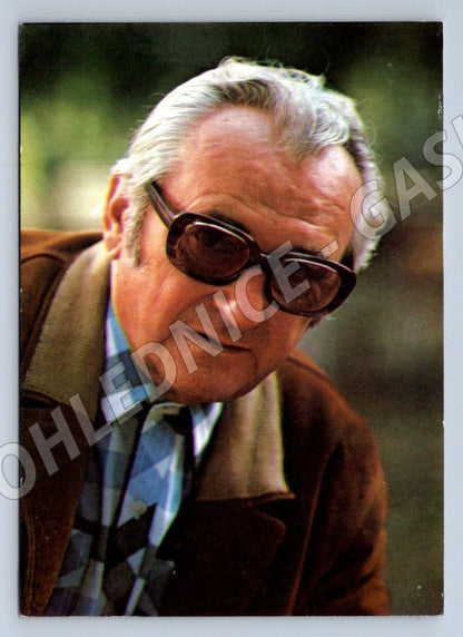 Pohlednice Jiří Sovák portrét (P3503)