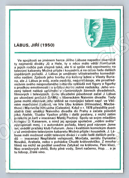 Pohlednice Jiří Lábus herec (P3531)