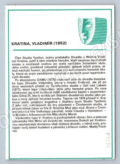 Stará fotografie Vladimír Kratina (P3534)