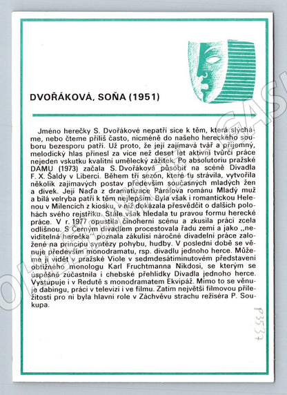 Pohlednice Soňa Dvořáková (P3537)