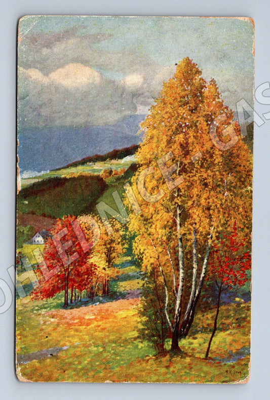 Pohlednice Krkonoše Benecko podzim (P3564)