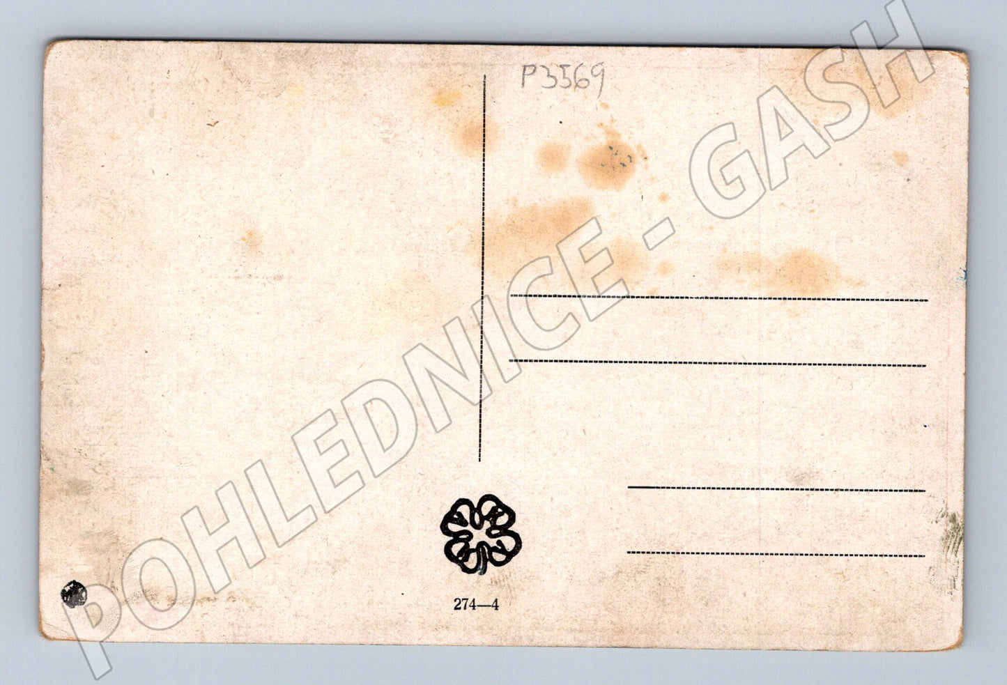 Pohlednice Horní Bečva chalupa Rud. Hoffmann (P3569)