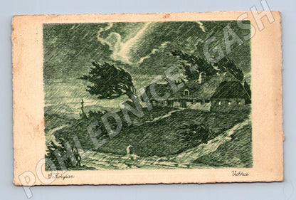 Pohlednice Vichřice E. Kotyšam 1939 (P3602)