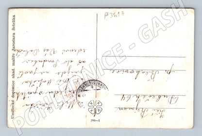Pohlednice umělecká krajina Jaroslav Šetelík (P3617)