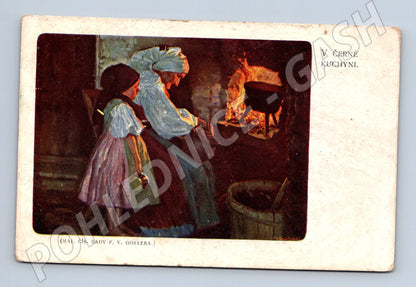 Pohlednice V Černé kuchyni 1917 (P3625)