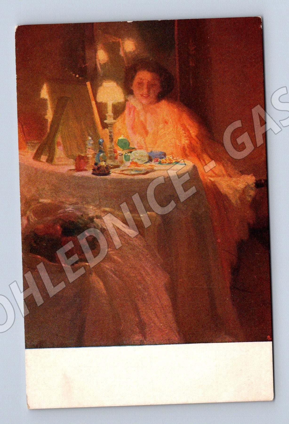 Pohlednice Itálie malířství Alfredo Protti (P3636)