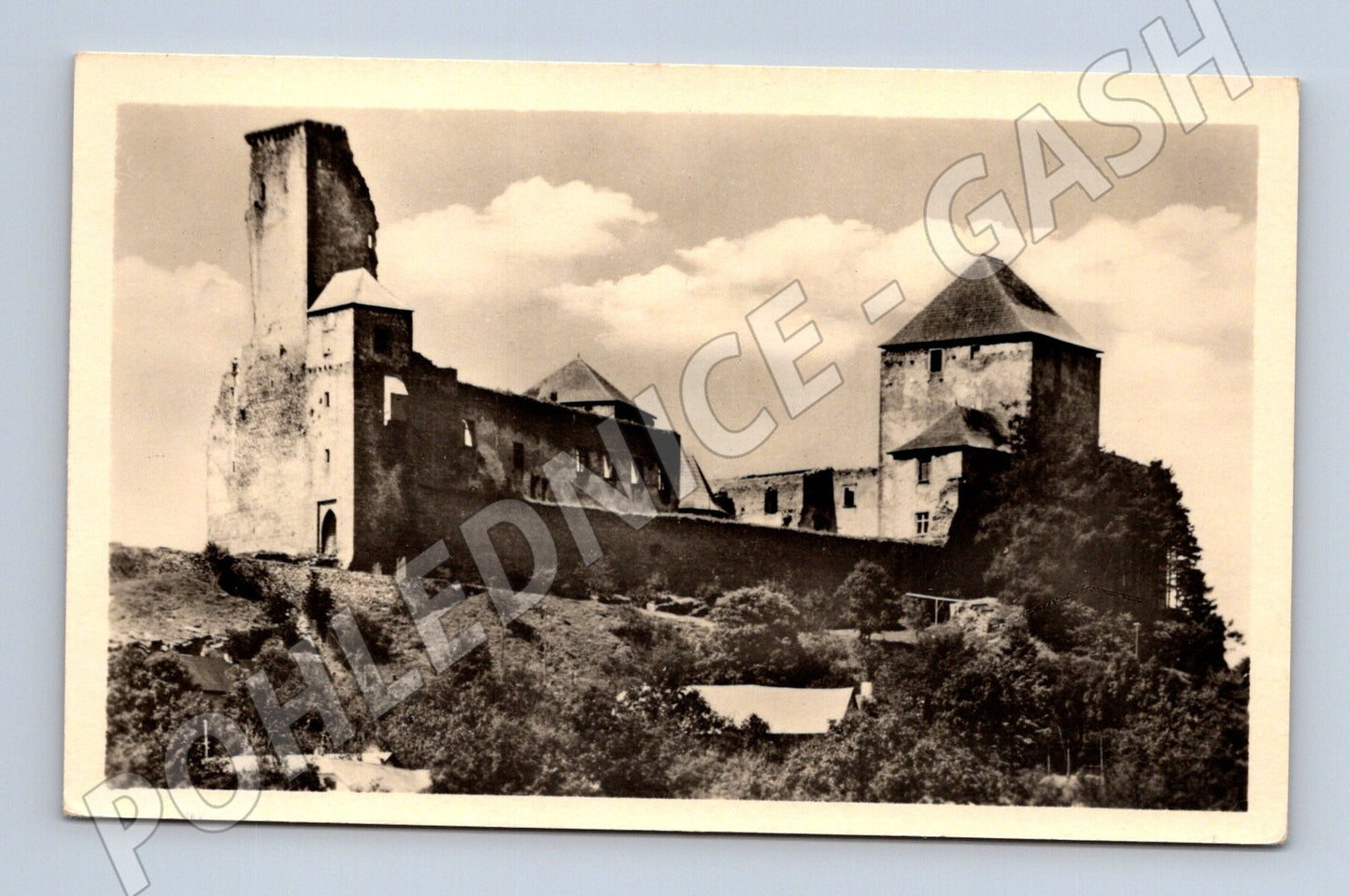 Pohlednice Lipnice nad Sázavou Hrad (P3651)