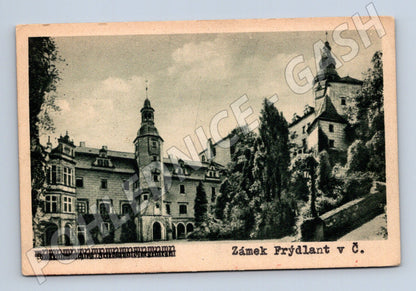 Pohlednice Frýdlant Zámek Frýdlant v Č. 1947 (P3681)