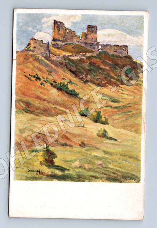 Pohlednice Slovensko hrad Čachtice (P3689)
