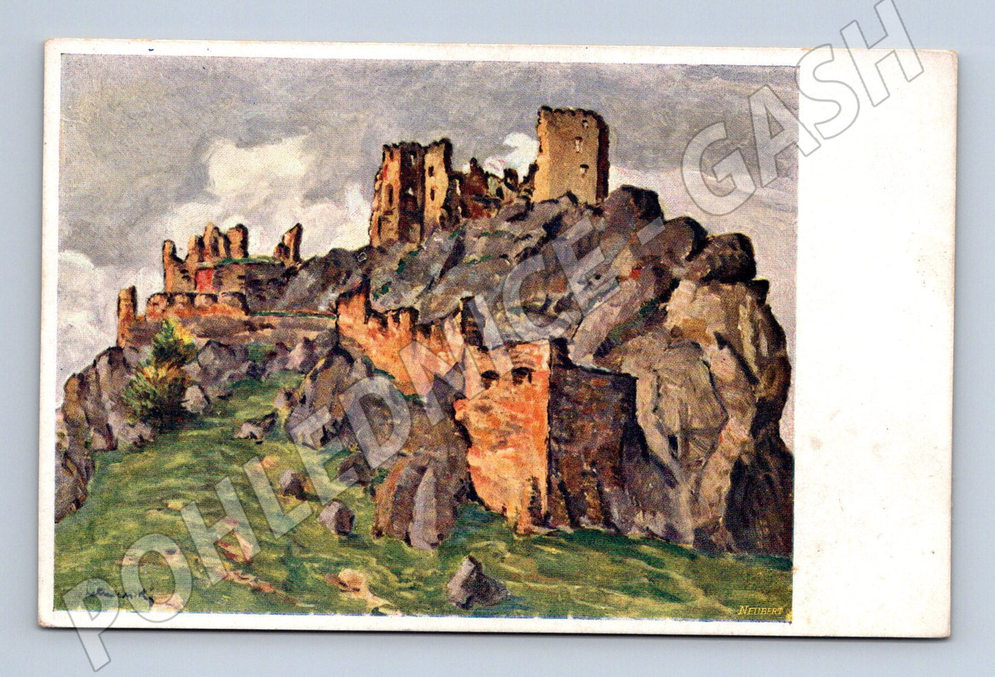 Pohlednice Slovensko Beckov hrad (P3690)