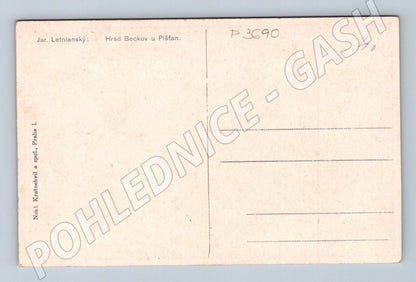 Pohlednice Slovensko Beckov hrad (P3690)