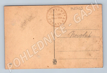 Pohlednice Zbraslav zámek 1926 (P3703)